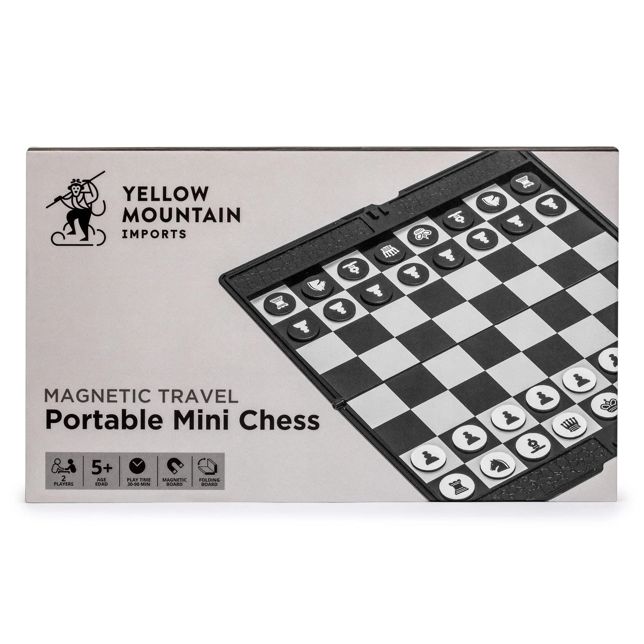Yellow Mountain Imports Magnetic Travel Chess Wallet Set 7.9 in (20 cm) | Educational Strategy Game for Kids & Adults - view 9