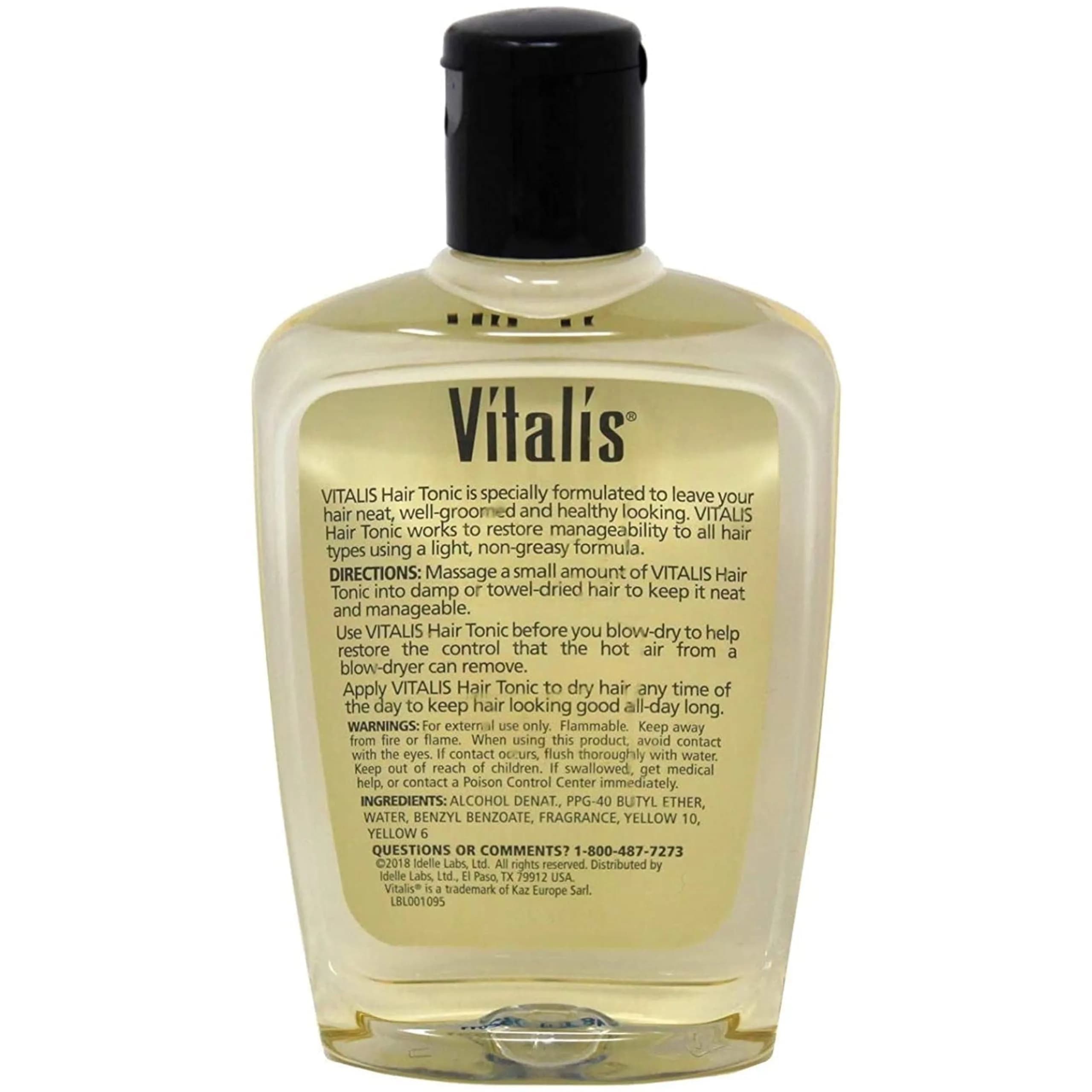 Vitalis Hair Tonic For Men 206.5ml (7 Fl Oz) | Classic Hold & Frizz Control - view 7