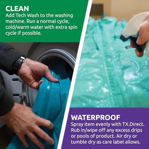 Nikwax TX.Direct Spray-On Waterproofing 300ml (10.1 Fl Oz) | Restores DWR Water Repellency for Jackets & Outerwear thumbnail 4