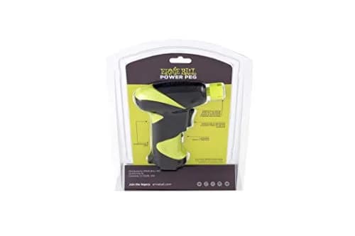Ernie Ball Power Peg Motorized String Winder & Turner for Guitar, Bass, Acoustic (Green/Black) | Restrings Up to 70% Faster thumbnail 4