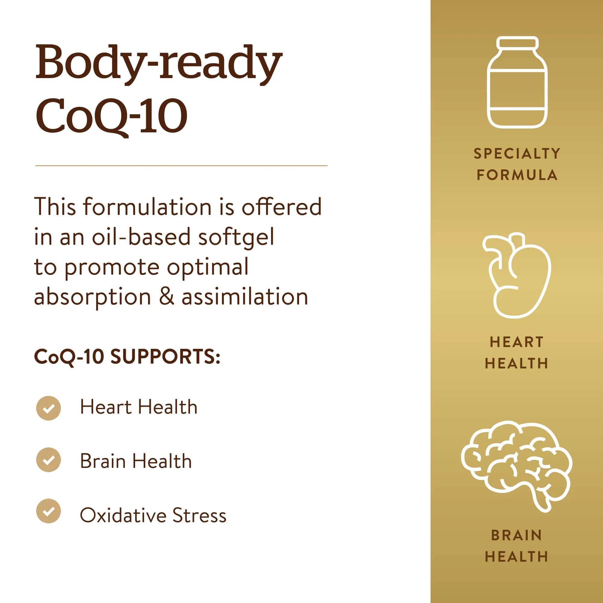 Solgar Megasorb CoQ-10 100 mg Softgels (90 Count) | Supports Healthy Aging & Heart Function - view 4