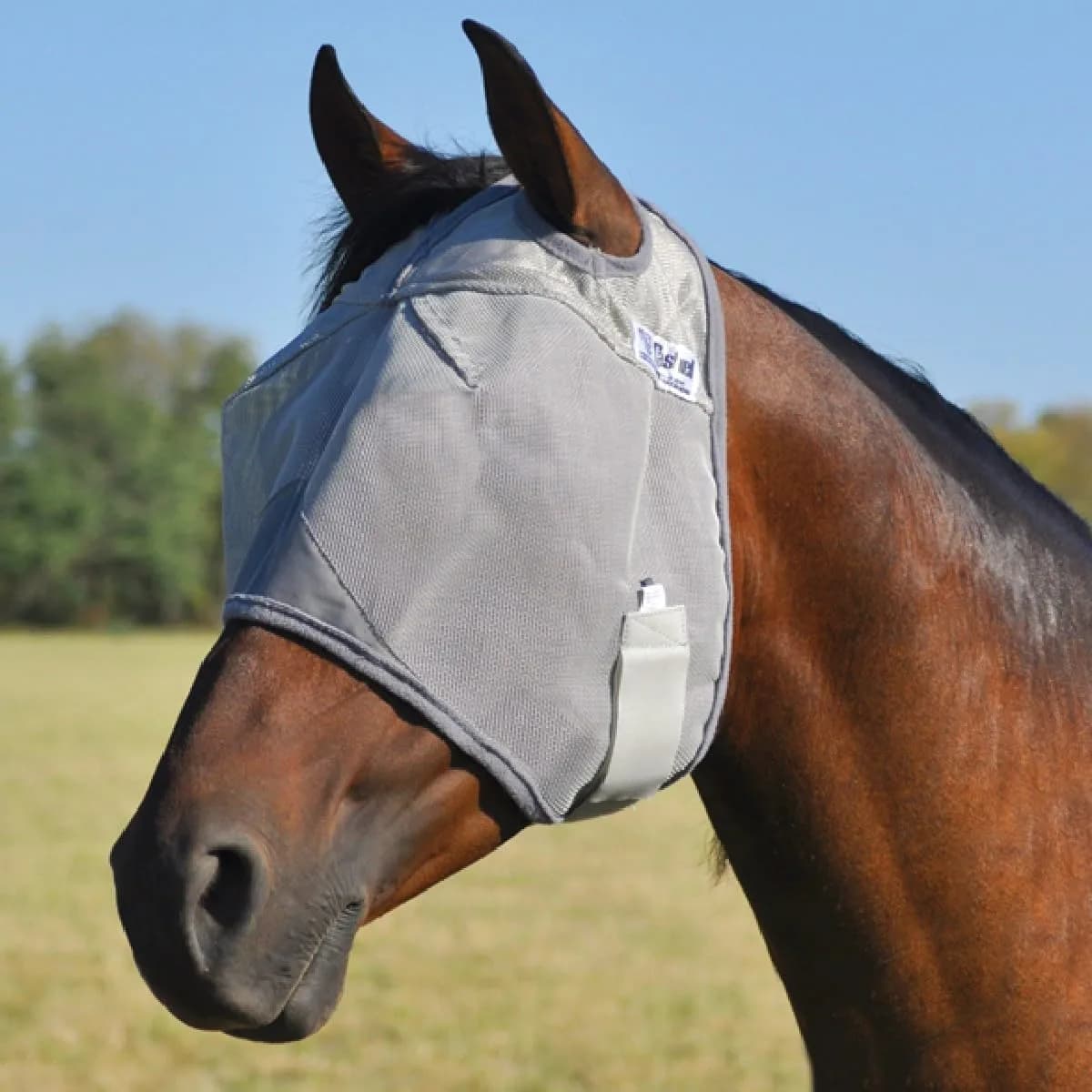 Cashel Crusader Standard Fly Mask No Ears or Nose | Breathable UV Protection for Horses