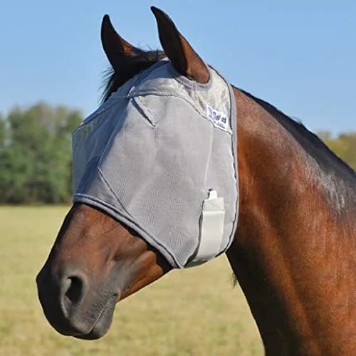 Cashel Crusader Standard Fly Mask No Ears or Nose | Breathable UV Protection for Horses thumbnail 2