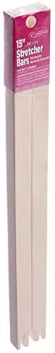 Frank A. Edmunds Co. Regular Stretcher Bars for Needle Art, 15" x 3/4" | Keep work taut & clean thumbnail 1