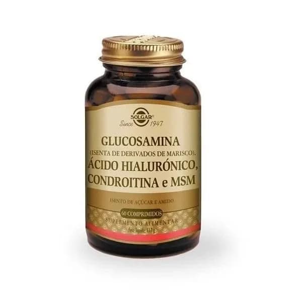 Solgar Triple Strength Glucosamine Chondroitin MSM, 60 Tablets | Supports Joint Health & Mobility - main product image