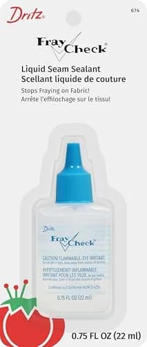Dritz Fray Check Liquid Seam Sealant 0.75 fl oz (22 ml) | Prevents Fabric Fraying thumbnail 1