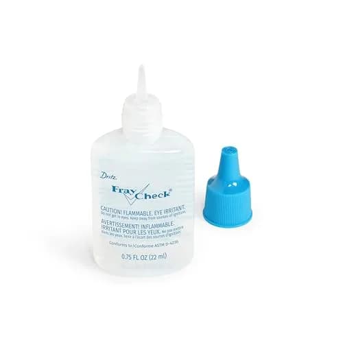 Dritz Fray Check Liquid Seam Sealant 0.75 fl oz (22 ml) | Prevents Fabric Fraying thumbnail 3