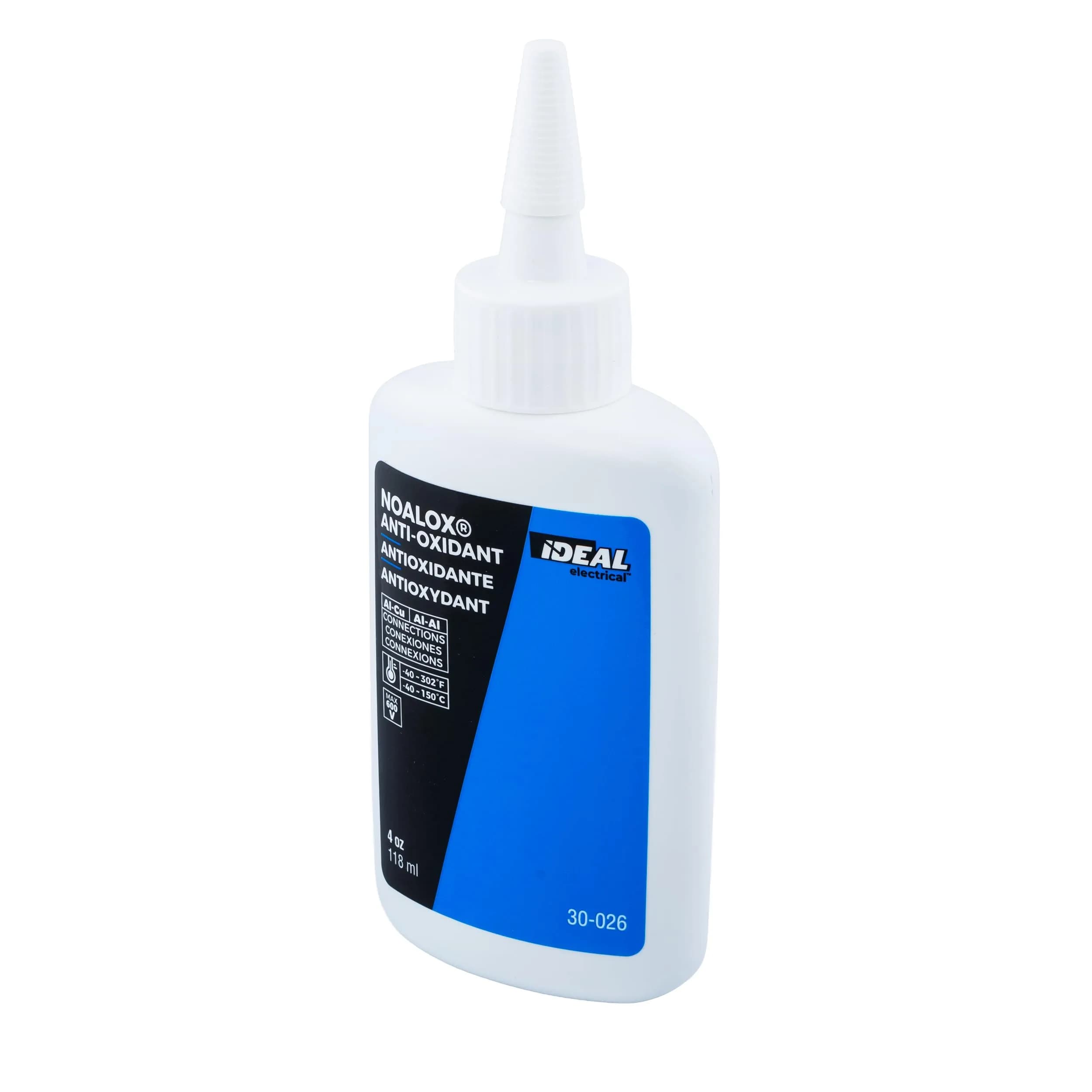 Ideal Electrical Noalox Anti-Oxidant Compound 118ml (4 oz.) | Enhances Conductivity for Aluminum Connections - main product image