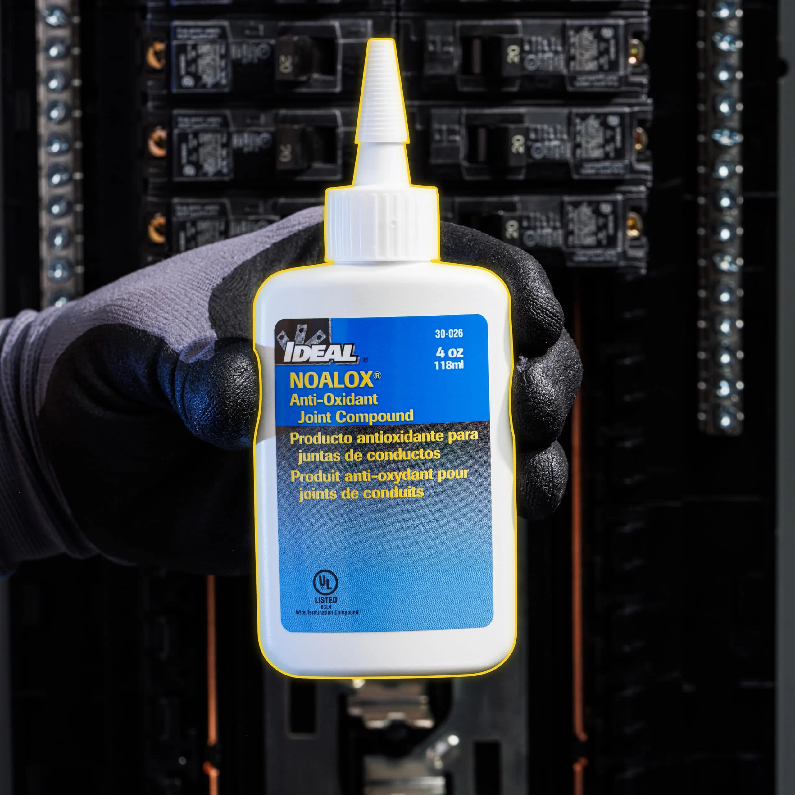 Ideal Electrical Noalox Anti-Oxidant Compound 118ml (4 oz.) | Enhances Conductivity for Aluminum Connections - view 7