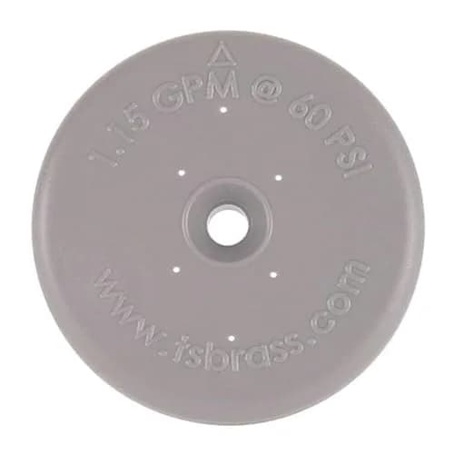 T&S Brass B-0107 Spray Valve Spray Face, Gray | 1 Count | NSF Certified, 1.15 GPM Flow thumbnail 1