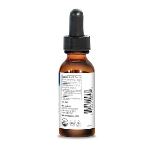 NORTH AMERICAN HERB & SPICE Oreganol Oil 30ml (1 Fl Oz) | Wild Organic Mediterranean Source P73 thumbnail 2