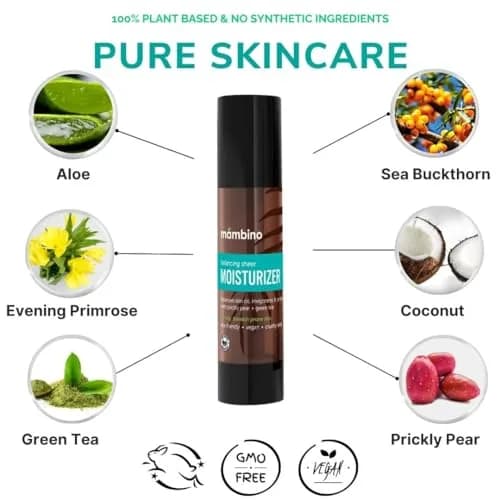 Mambino Organics Hydra-Firming Face Moisturizer for Oily Skin | Lightweight Hydrating Anti-Aging Care, Cruelty-Free, 1-Pack thumbnail 2