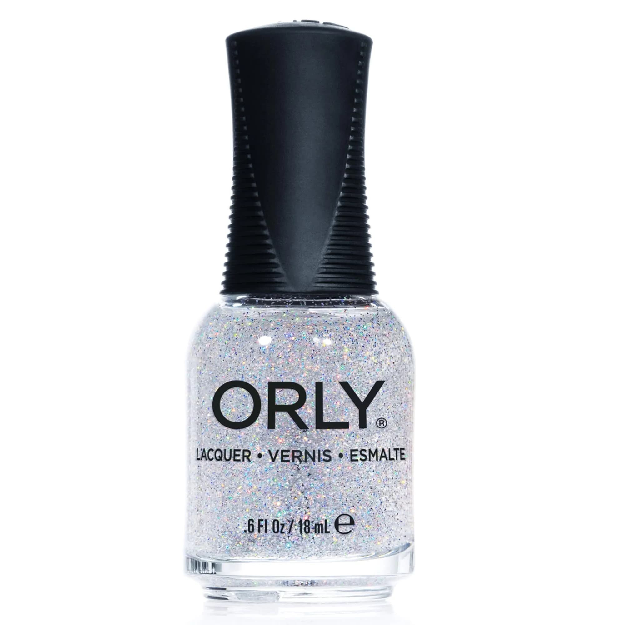 Orly Nail Lacquer Shine On Crazy Diamond 0.6 Fl Oz | Sparkling, Long-Lasting, Vibrant Finish
