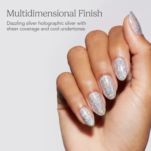Orly Nail Lacquer Shine On Crazy Diamond 0.6 Fl Oz | Sparkling, Long-Lasting, Vibrant Finish thumbnail 4