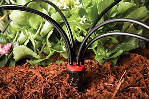 Rain Bird 6-Port Drip Manifold 2 GPH | Connects Six 1/4" Tubes to 1/2" Riser thumbnail 2