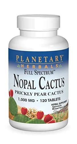 Planetary Herbals Full Spectrum Nopal Cactus 1000 mg | Supports Glucose & Electrolyte Balance thumbnail 1