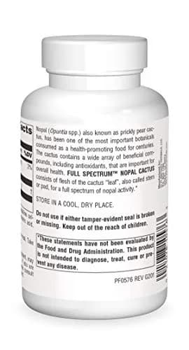Planetary Herbals Full Spectrum Nopal Cactus 1000 mg | Supports Glucose & Electrolyte Balance thumbnail 2