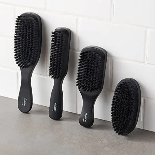 Diane 7-Row 100% Boar Bristle Hair Brush for 360 Waves | Gentle, Natural Shine (70-120 chars) thumbnail 5