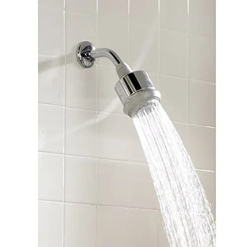 hansgrohe Clubmaster Shower Head Brushed Nickel 9.5cm (3.75") | 3 Spray Modes, 2.5 GPM Flow Rate thumbnail 8