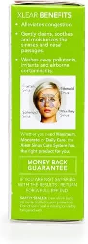 Xlear Nasal Spray with Xylitol 0.75 Fl Oz | Natural Sinus Relief for Allergies & Congestion thumbnail 3