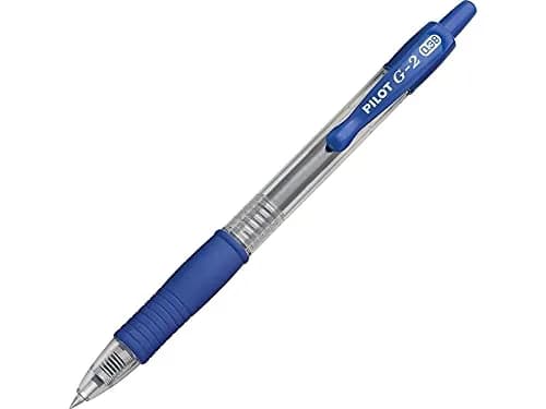 PILOT G2 Premium Retractable Gel Pens, .38mm Ultra Fine Point, Blue Ink, 12-Pack | Long-Lasting & Quick-Drying thumbnail 4