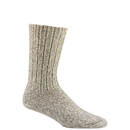 Wigwam Unisex El-Pine Heavy Wool Socks, Grey Twist, MD | Reinforced Heavyweight Crew Socks for Cold thumbnail 1