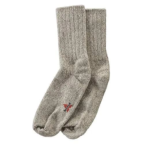 Wigwam Unisex El-Pine Heavy Wool Socks, Grey Twist, MD | Reinforced Heavyweight Crew Socks for Cold thumbnail 2