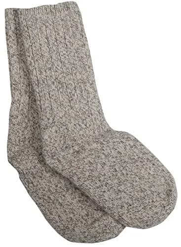 Wigwam Unisex El-Pine Heavy Wool Socks, Grey Twist, Large | Reinforced Warm Crew Socks thumbnail 3