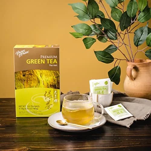 Prince Of Peace Premium Green Tea 100ct | Delicate, Antioxidant, Lightly Pan Fried thumbnail 3