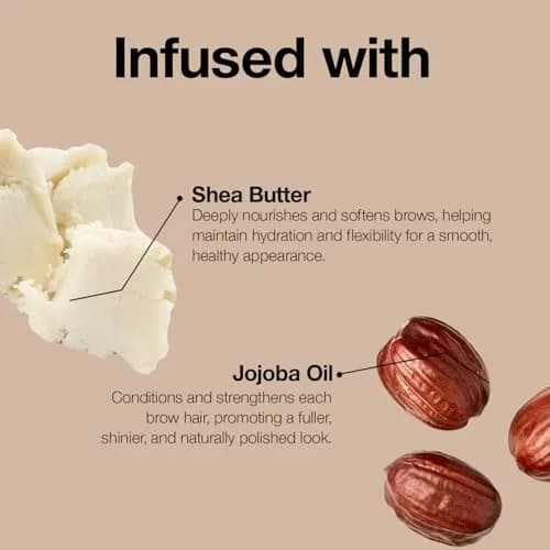 Palladio Brow Powder for Eyebrows | Soft & Natural with Jojoba & Shea, Compact Size for Travel, Includes Brush thumbnail 4