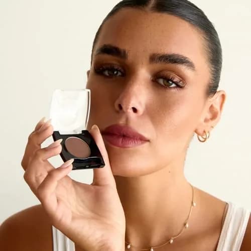 Palladio Brow Powder for Eyebrows | Soft & Natural with Jojoba & Shea, Compact Size for Travel, Includes Brush thumbnail 6