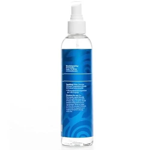Ancient Minerals Magnesium Oil Spray, Zechstein Chloride, 8oz | Pure Transdermal Magnesium for Skin & Muscle Support thumbnail 6