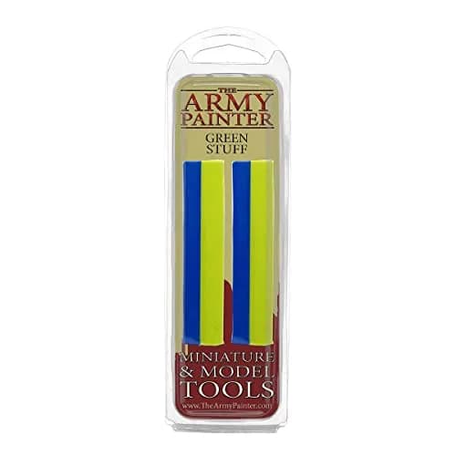 The Army Painter Green Stuff Kneadatite 20 cm Modelling Putty | Sculpt, Repair & Detail Miniatures thumbnail 1