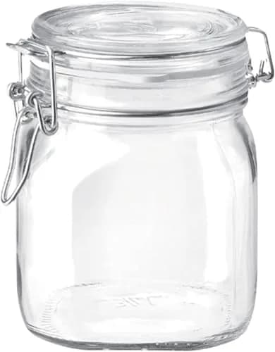 Bormioli Rocco Fido Glass Jar 25.25 oz | Airtight, Italian Craftsmanship, BPA-Free thumbnail 1