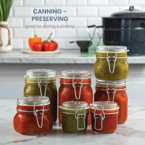 Bormioli Rocco Fido Glass Jar 25.25 oz | Airtight, Italian Craftsmanship, BPA-Free thumbnail 3