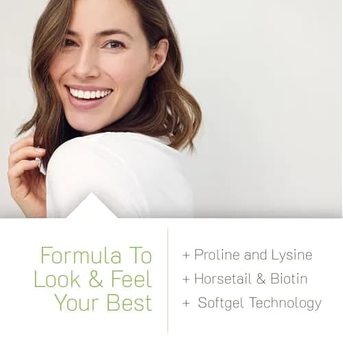 Irwin Naturals Longer, Stronger Hair & Nails Softgels | Biotin + Horsetail Silica for Hair & Nails Support thumbnail 4
