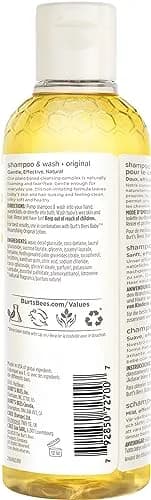 Burt's Bees Baby Bee Original Shampoo & Wash 236ml (8 Fl Oz) | Tear-Free Gentle Cleanser thumbnail 2