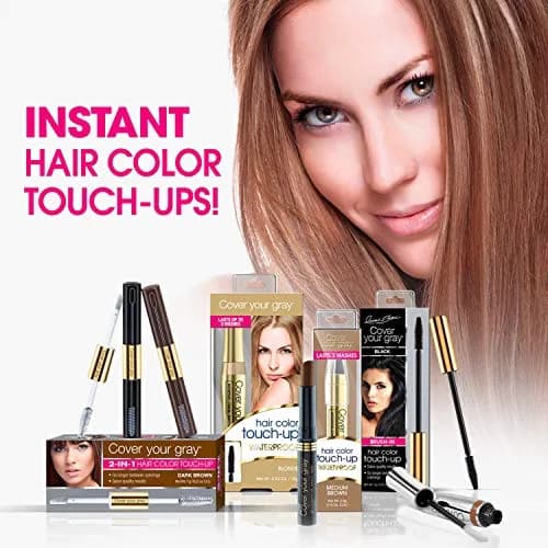 Cover Your Gray Hair Color Touch Up Stick - Black | Covers Gray Hair Instantly thumbnail 5