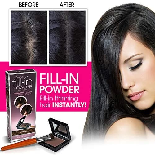 Cover Your Gray Hair Color Touch Up Stick - Black | Covers Gray Hair Instantly thumbnail 7