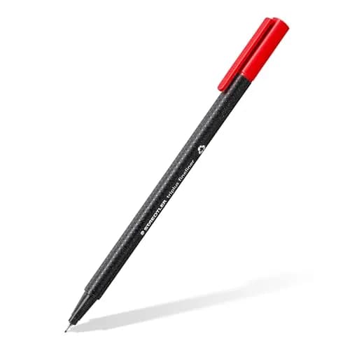 STAEDTLER Triplus Fineliner 0.3mm Pens 12 Color Set | Triangular Ergonomic Design, Water-Based Ink, Assorted Colors thumbnail 4
