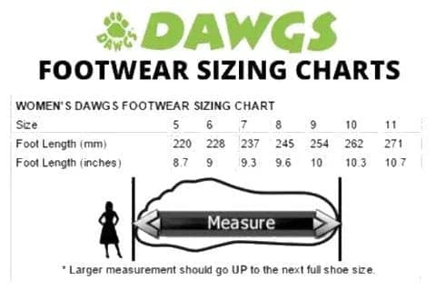 DAWGS Women's Z Sandals - Black, Size 7 | 1 inch heel for arch support, lightweight EVA comfort thumbnail 8