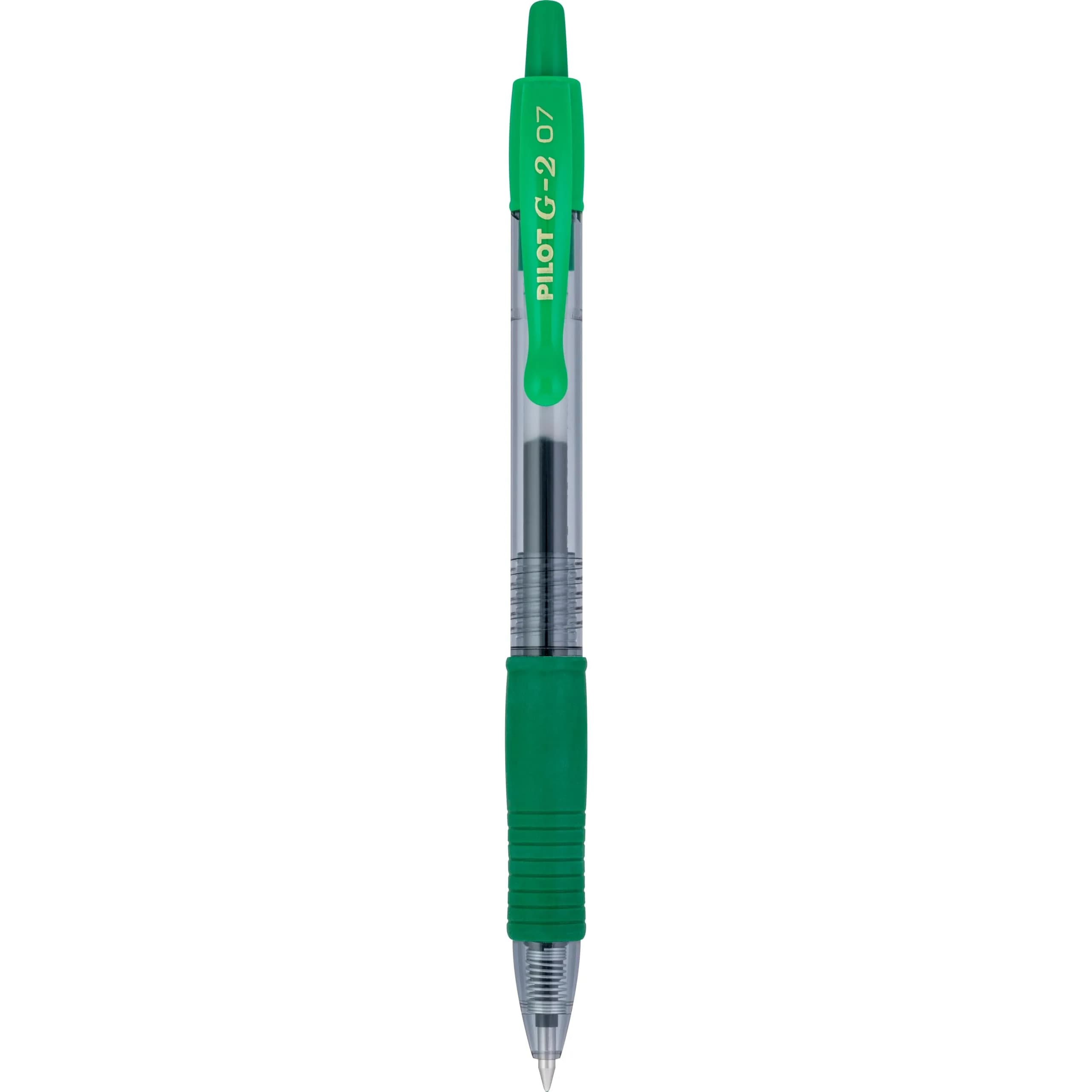 PILOT G2 Premium Gel Roller Pens, Green Ink Fine Point, Pack of 12 | Smooth Writing, Long-Lasting, Comfortable Grip - view 5