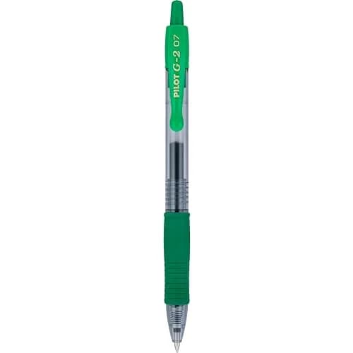 PILOT G2 Premium Gel Roller Pens, Green Ink Fine Point, Pack of 12 | Smooth Writing, Long-Lasting, Comfortable Grip thumbnail 5