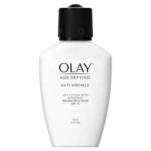 Olay Age Defying Anti-Wrinkle Day Lotion SPF 15 100ml (3.4 Fl Oz) | Broad Spectrum Sun Protection thumbnail 1