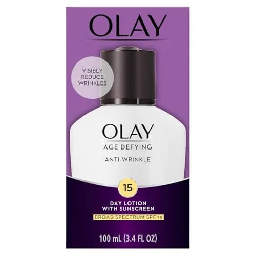 Olay Age Defying Anti-Wrinkle Day Lotion SPF 15 100ml (3.4 Fl Oz) | Broad Spectrum Sun Protection thumbnail 2