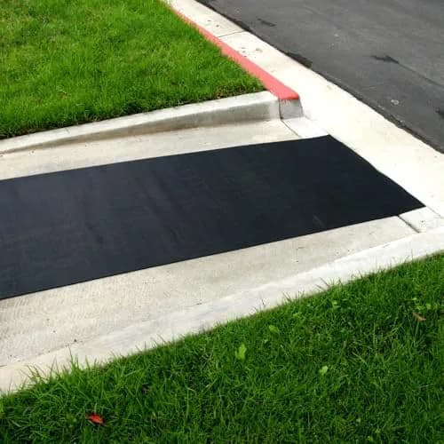 Rubber-Cal Ramp Cleat Non-Slip Outdoor Rubber Mats 0.13" 3 ft x 6 ft | Traction for Ramps & Docks thumbnail 8