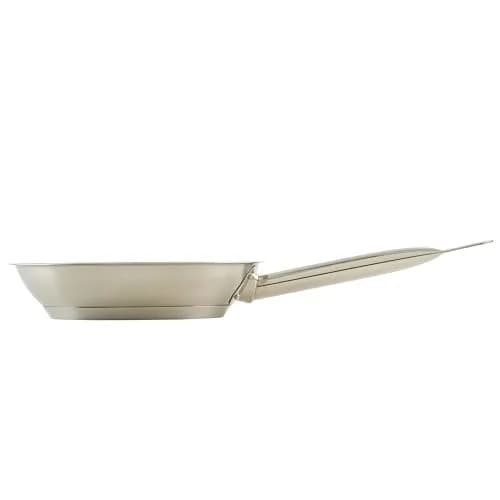 Winware 8" Stainless Steel Commercial-Grade Fry Pan | Even Heat Distribution & Induction Compatible thumbnail 3