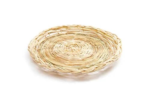 Fox Run Wicker Paper Plate Holders, Set of 4 | 22.86cm x 22.86cm x 1.27cm thumbnail 3