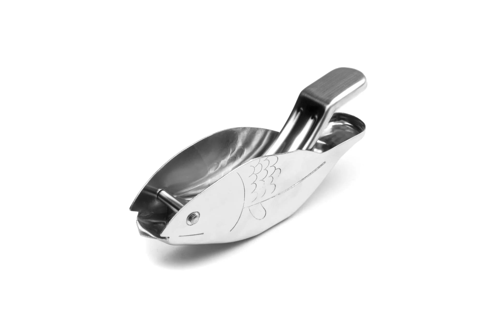 Fox Run Fish Shaped Lemon Squeezer 3.1 cm (1.25 in) | Stainless Steel, Pit-Free Citrus Juice - view 2