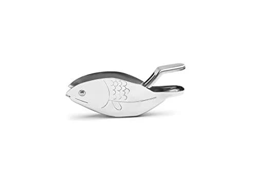 Fox Run Fish Shaped Lemon Squeezer 3.1 cm (1.25 in) | Stainless Steel, Pit-Free Citrus Juice thumbnail 3